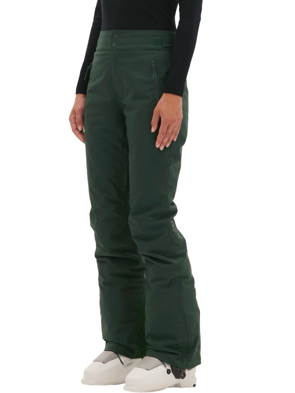 Halfdays Women's Alpine Green Boot-Cut Ski/Snow Alessandra Pants
